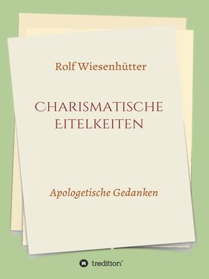 cover image of Charismatische Eitelkeiten
